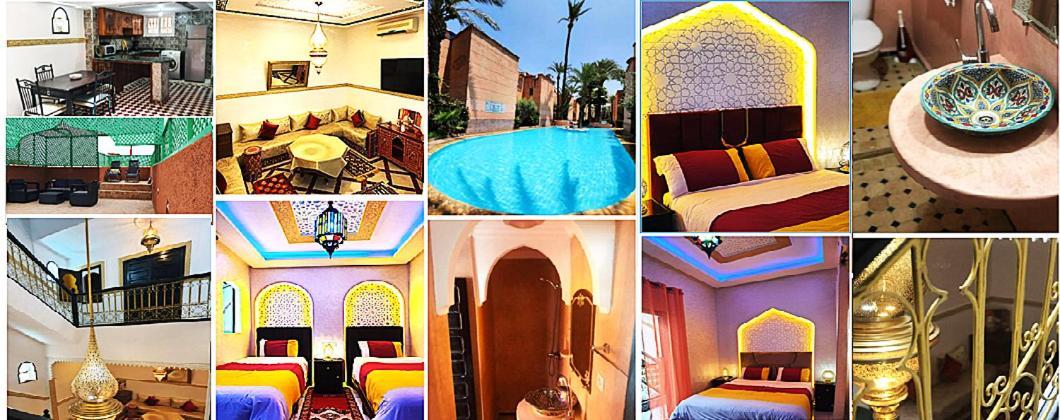 Quarya Assiyahia - Riad Camilia- Maison Entiere Avec Piscine Marrakesch Exterior foto